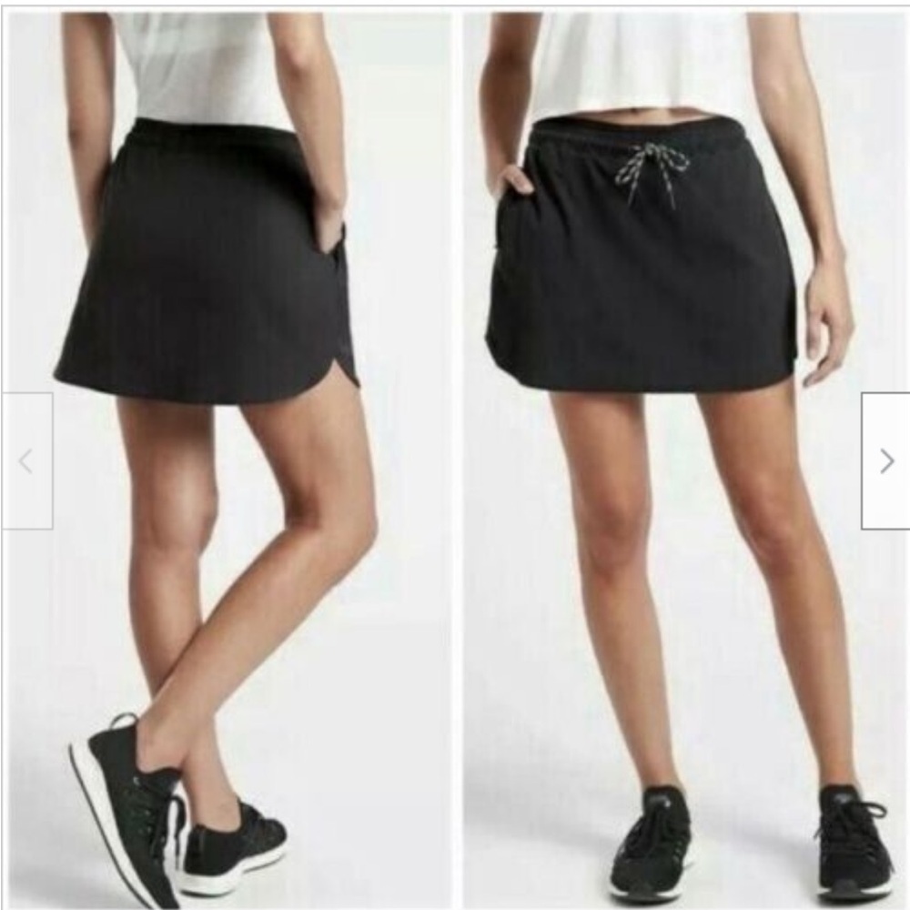 Athleta Black Crest Skort